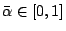 $ \bar\alpha\in [0,1]$